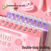 Mini Sticker Book: DIY Cute Art Journal & Spiral Notebook for Students