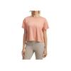 Bewegung Kurzarm Einfarbig Schnelltrocknend Drop Shoulder T-Shirt Damen T-Shirts 6000217-696