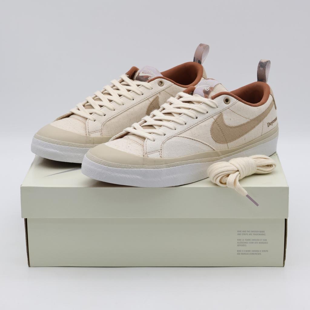 DZ3406-100 Doyenne A Nike SB Blazer Low Coconut Milk and Rattan Sail Brown Beige