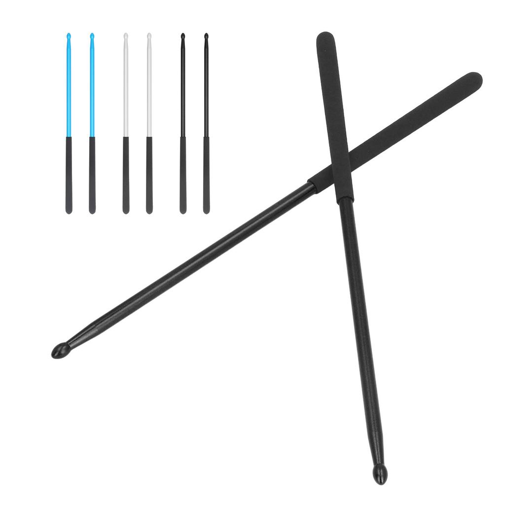 1 Paar Professionelle Drumsticks Solide Kraftverstärkung Rutschfester Griff Aluminiumlegierung 5A Drumsticks