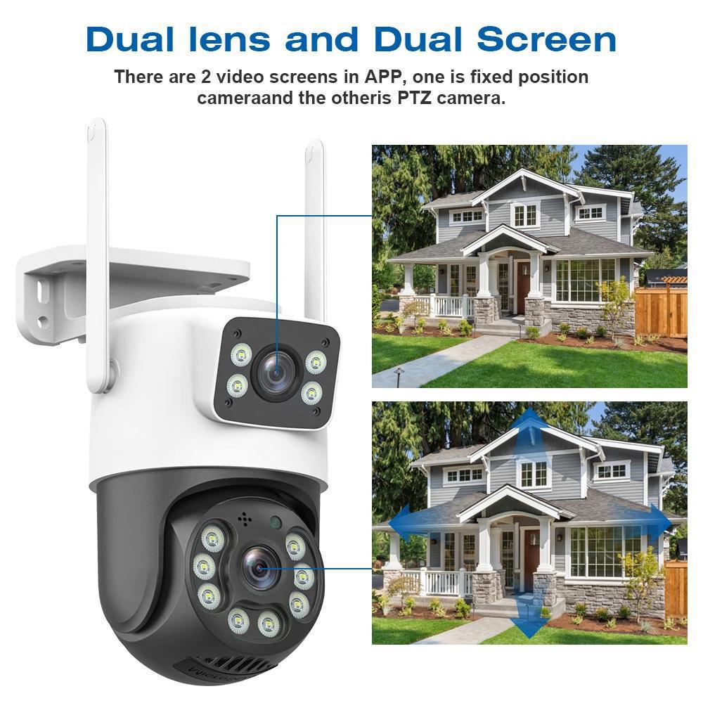 ICSEE Outdoor PTZ Wireless Home Surveillance Camera - High-Definition