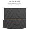 Huawei Shangjie H5 Trunk Mat: 3W All-TPE, Compatible with HarmonyOS, Car Accessory for Smart Travel.
