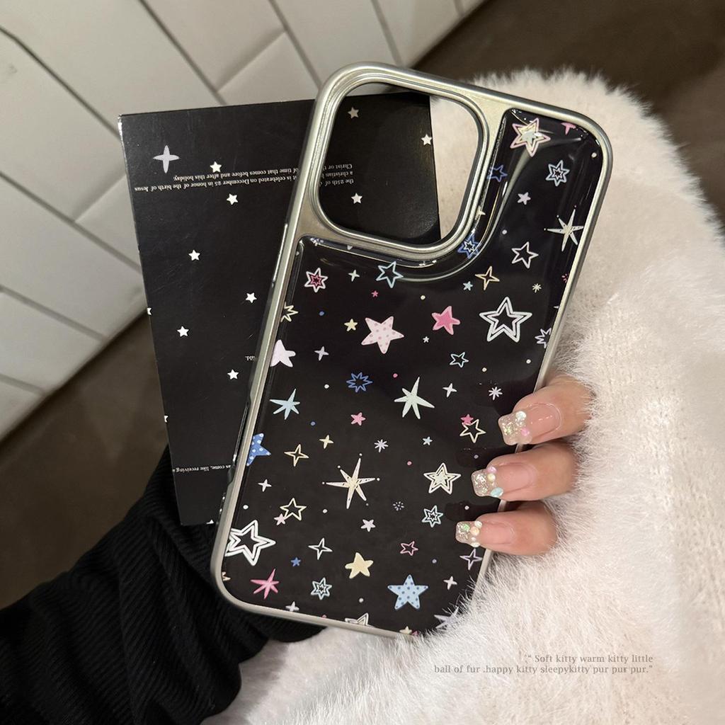 Creative Colorful Stars Phone Case for iPhone 17 iPhone 17 Pro Max