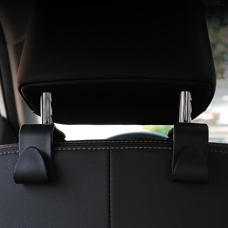 Hidden Car Headrest Hook for Seat Back
