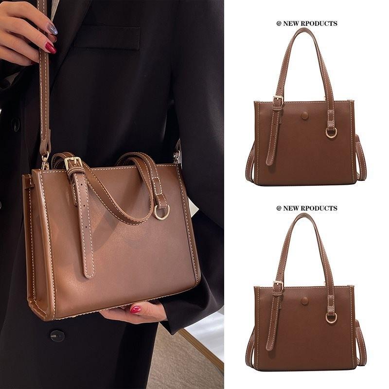 Stylish Versatile Womens Bucket Bag Soft Texture Ideal For Daily Commuting Use