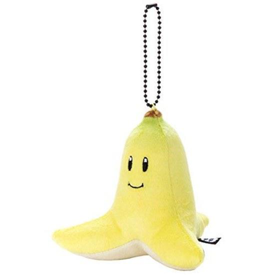 Mario Kart Mocchi-Mocchi-Game style ball chain mascot banana height approximately 10cm