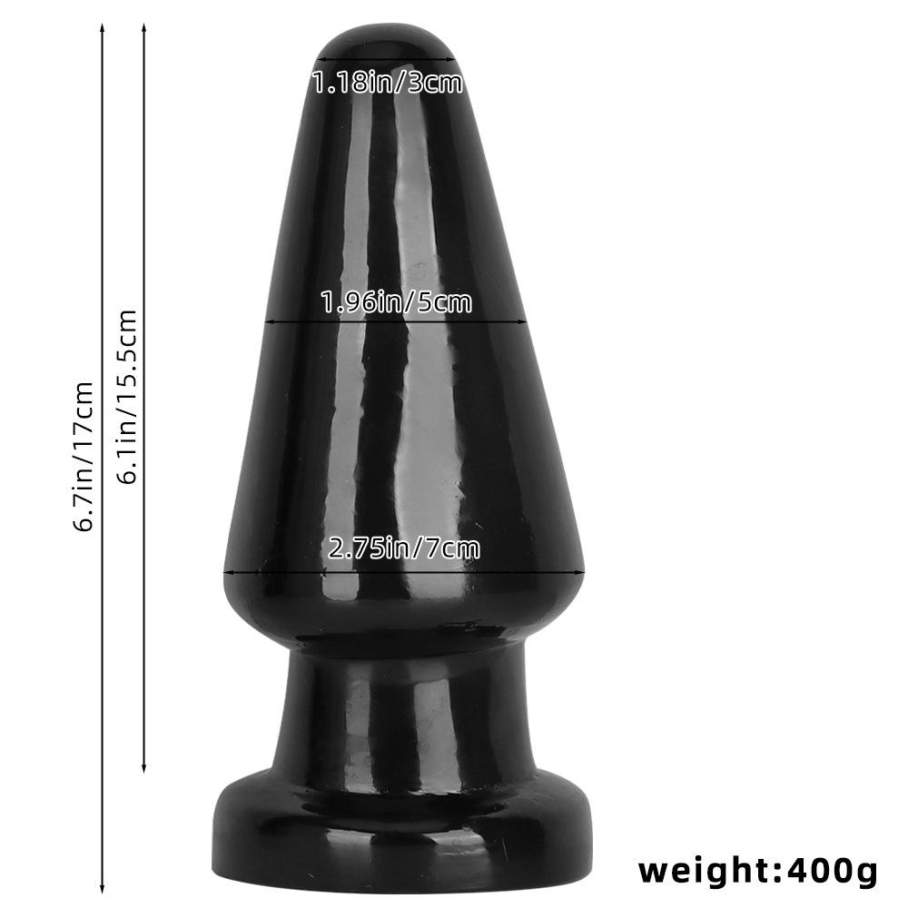 Large Anal Plug Suction Cup Anal Sex Product Pointed Chrysanthemum Thick Fist Toy Anal Expansion Large Penis Male and Female