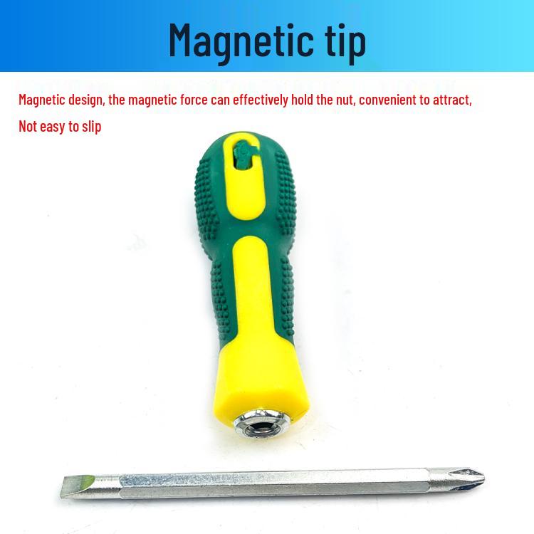 Dual-Use Phillips & Flathead Magnetic Screwdriver Set - Electrician & Household Industrial Grade