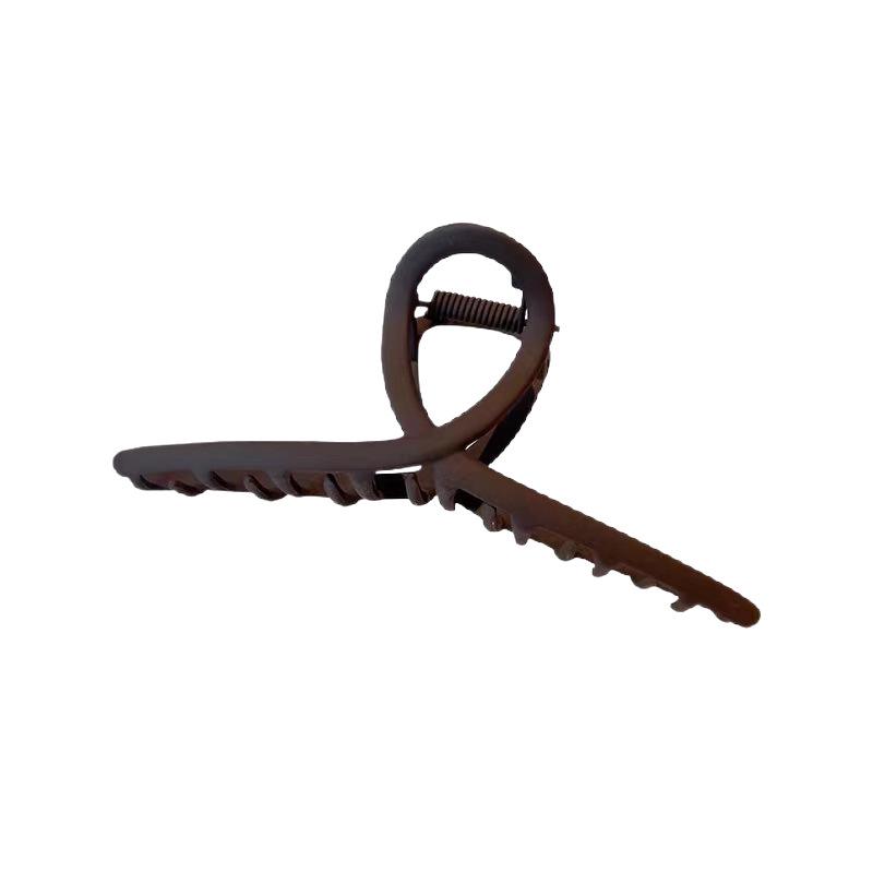 Koreanische Metall-Klauen-Haarspange: Damen Chic Hai Haarklammer