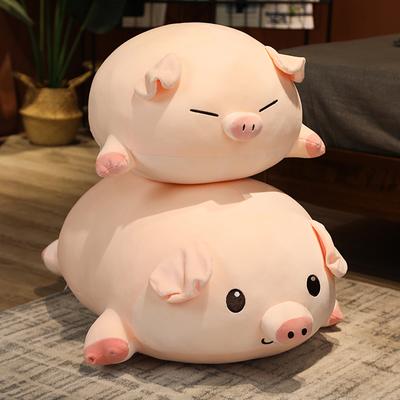 40-80cm Cute Plush Pig Pillow Full Stuffed Soft Animal Piggy Dolls Bed Cushion Lovely Toys for Girls Baby Birthday Gift