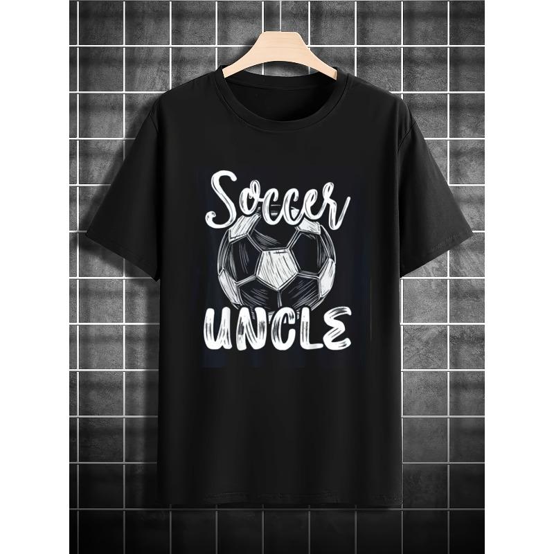 

Men S T Shirts Featuring a Classic Black Soccer Ball Design Including Designer Options Adult Casual Fashion Tees for All Seasons S чёрный