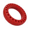 Electric Scooter Rubber Tire Double Honeycomb Tire for Xiaomi for Ninebot 8.5in Electric Scooters Red