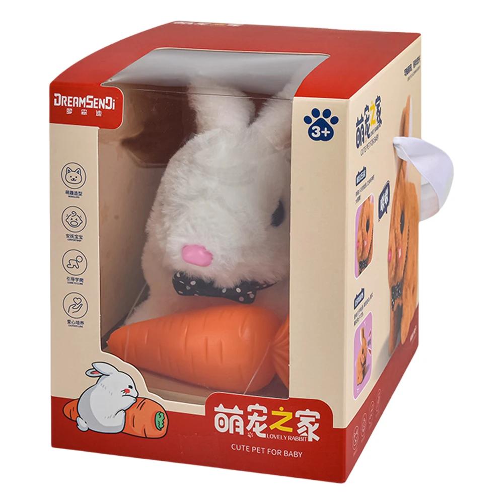 Cão robô eletrônico, brinquedo realista que age como um cachorrinho de verdade, brinquedo de pelúcia para cachorro, animal de pelúcia operado por bateria, para meninas e meninos