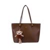Leather Womens Soft 2025 Versatile Handbag Large Capacity Commute Tote Shoulder Bag