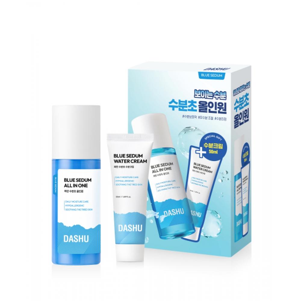 Dashu Boy Blue Moisture Candle All In One 150ml  + Moisture Cream 50ml  Special Set NONE