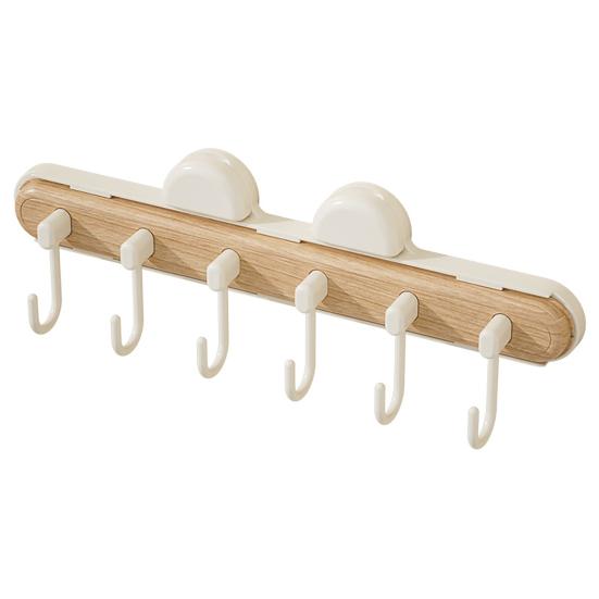 Suction Cup Hook Retractable Design Hanger Strong Load-bearing Simple Installation Bathroom Kitchen Tool Hook Towels Keys Holder