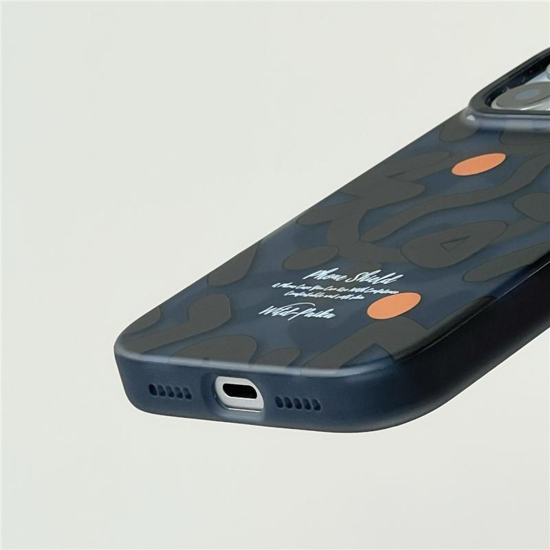 Trendiges Graffiti-Muster für Magsafe kabelloses Ladecase für iPhone 17Air 17Pro 16 15 17Pro Max Matt Stoßfest Magnetische Hülle