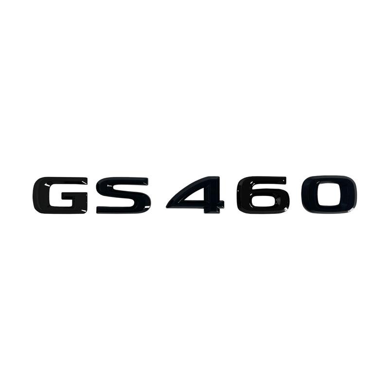 

1 шт. 3D ABS Черный/Серебристый Буква GS300 GS350 GS430 GS460 Логотип Наклейка на автомобиль Декор Кузов автомобиля Задняя дверь