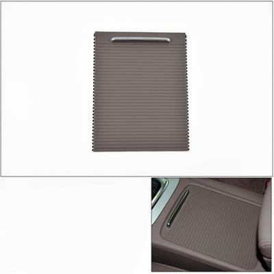 Brown Center Cup Holder Slide Roller Blind Cover For VW Magotan 2008-2016 2014