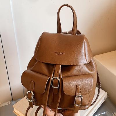 Trendy Backpack Women's New Travel Backpack Korean Version Fashion Street Trend Casual Student Schoolbag