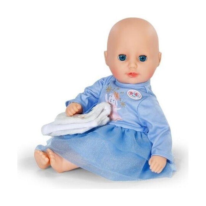 Robe d'hiver - ZAPF CREATION - BABY born - Bleu - Veste en peluche - 36 cm