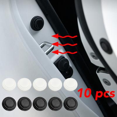 10x Car Door Trunk Shock Absorber Gasket Stickers Pad For  Kia Rio Ceed Sportage Cerato Soul Hyundai Creta Elantra I30 Hb20