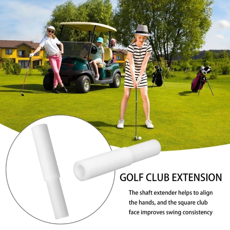 10 Pezzi Estensori Mazze da Golf Tubi di Estensione per Shaft Mazze Attrezzatura per Riparazione Mazze da Golf per Shaft in Acciaio/Legno Putter Facile da Usare