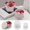 Candlestick Silicone Mold Candle Cup with Lid Molds Candle Holder Mould Plaster Succulent Planter Decorations Moulds
