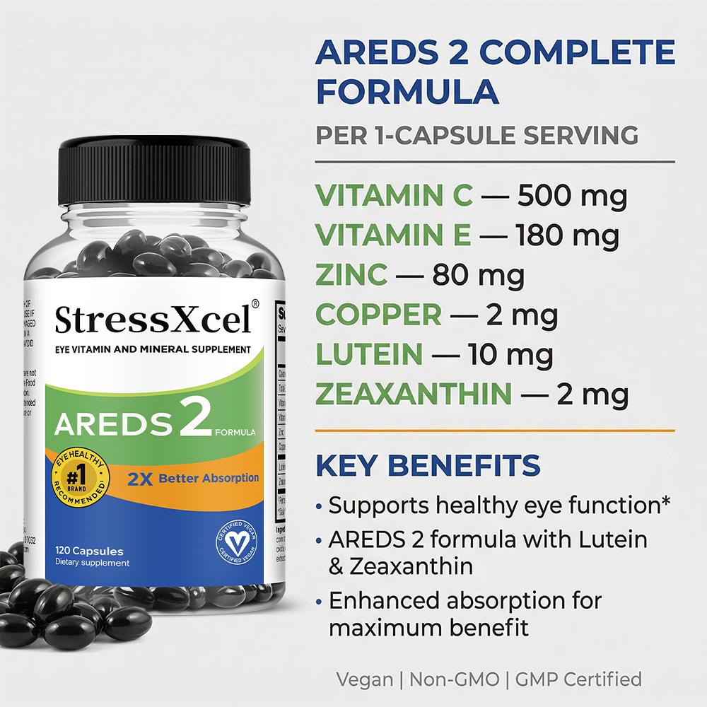 Lutein Dietary Supplement, With Zeaxanthin, Vitamin C, Vitamin E, Zinc, 120 Softgels