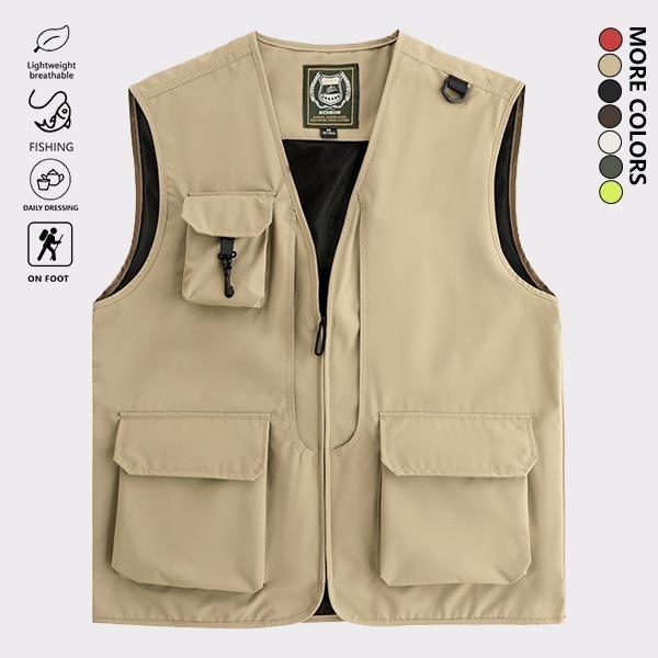 E 74716 Multi Pocket Mesh Vest