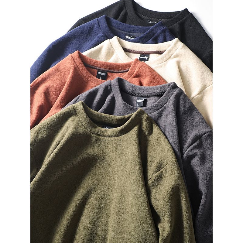 Retro Double-Sided Polar Fleece Fall and Winter Hooded Outwear Parka