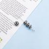 Retro Antique Tibetan Silver Spacer Beads for DIY Jewelry - Large Hole Alloy Beads for Bracelets & Necklaces