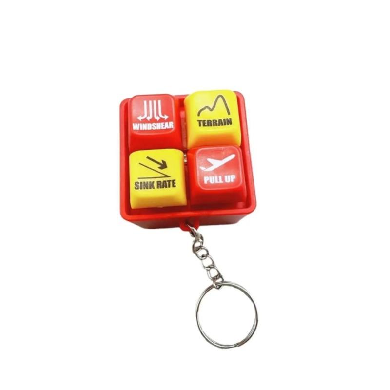 Fidget Toys Klávesnice Přívěšek na klíče pro dospělé děti Hračka na cvičení proti stresu Klíčenka na zápěstí Přívěsek na klíče Fidget Toy Dekompresní hračka