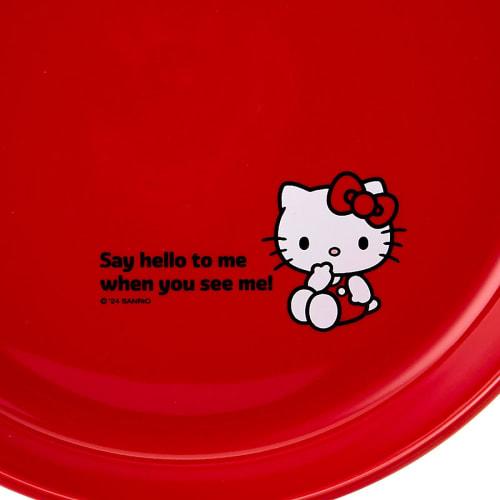 SANRIO Plate 21cm Hello Kitty Microwave, Dishwasher, and Dish Dryer Safe Ceramic Curry Plate Pasta Plate 185914
