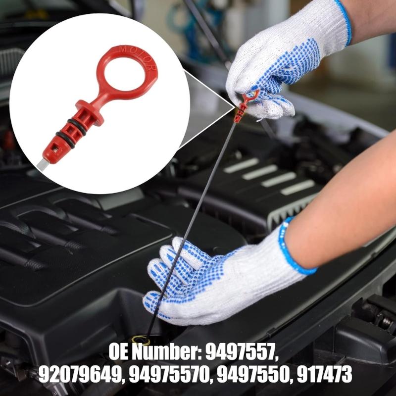 Engine Oil Checking Rod Heat Treated Stainless Steel Oil Dipstick 9497557 Replacement Easy To Use for 60 S70  XC70