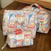 Fashion Cartoon Animals Pattern Makeup Bag Large Capacity Zipper Pouch Cosmetic Storage Handbag Washbag Travel Organizer