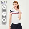 ELLE ACTIVE Gestreiftes Poloshirt
