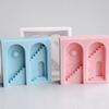 Geometric Soap Molds Scented Candle Mold Arch Ladder Shape Silicone Craft Moulds Silicone Material for Hand-Making Lover