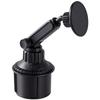 Car Cup Holder Magnetic Phone Mount 360 Rotation Secure Flexible Clip On Universal Smartphone Stand