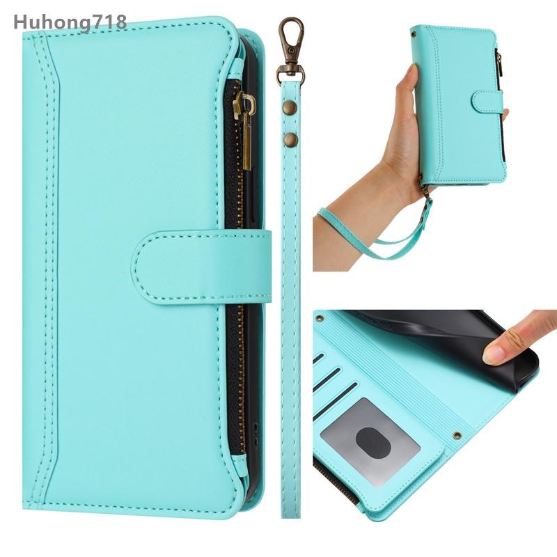 Zipper Leather Case For Honor Play 6C 6T 7T 8T 9T 50 Plus Magic 5 6 7 Pro Lite 5G Wallet Cover Casing