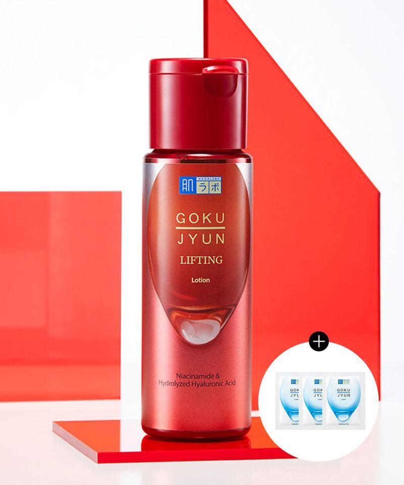 [Moisturizing/Elasticity] Gokujun Lifting Lotion 170ml (+Free Gift: 3 Gokujun Lotion 2ml Sheets)