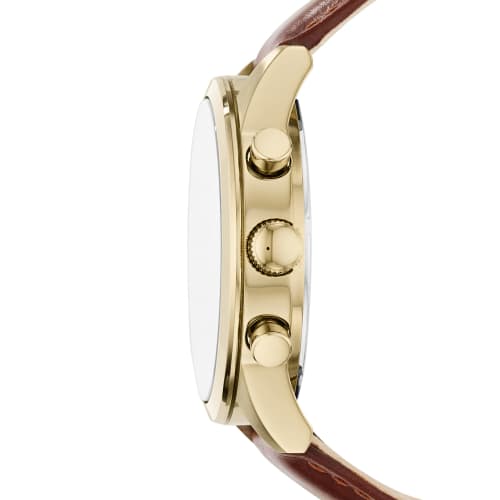 Fossil Watch 48MM FLYNN BQ2261 Men's Brown