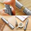 Stainless Steel Pepper Grinder Thumb Push Button Spice Grinder Thumb Push Grinder  Household Use