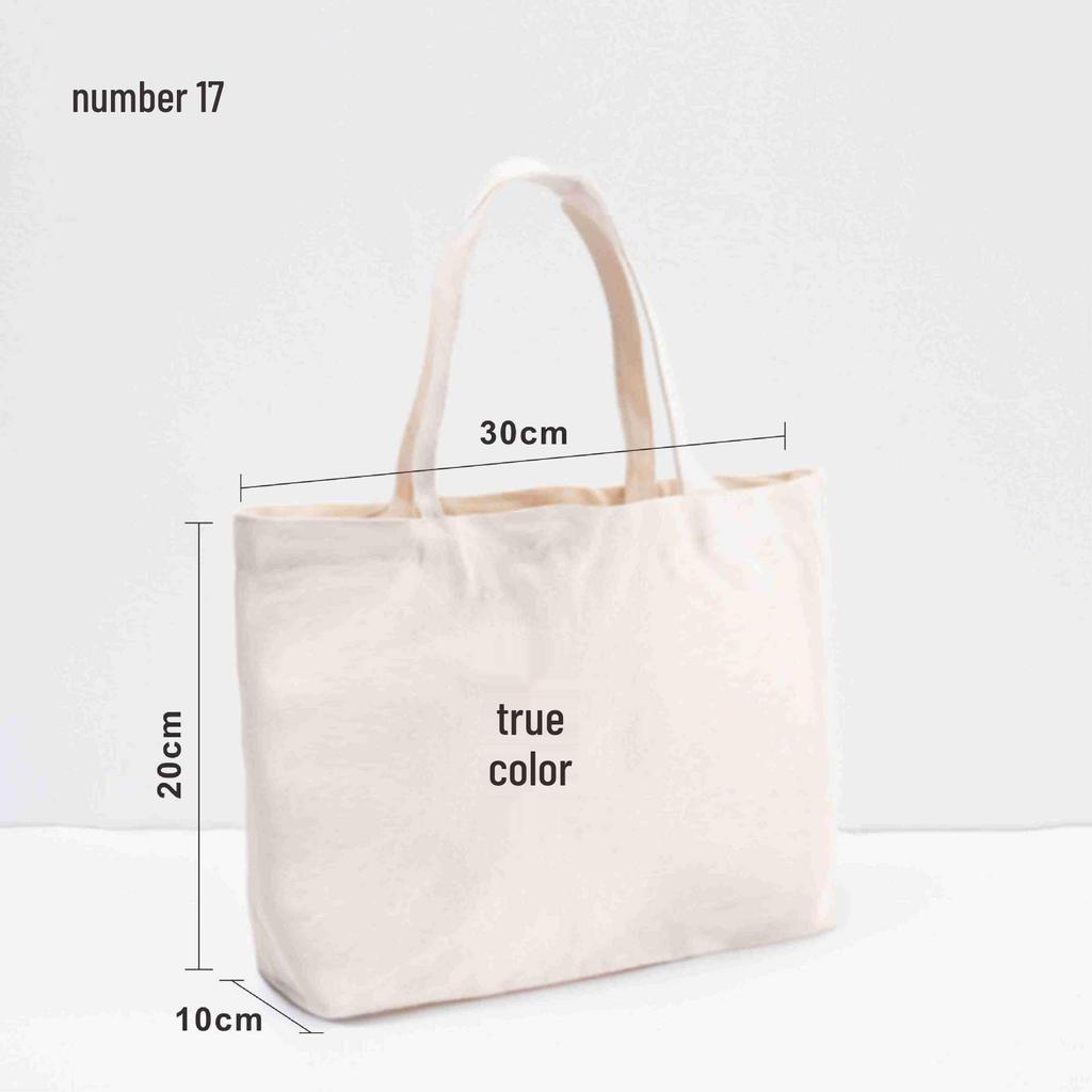 Custom Logo Handheld Gift Bag - Digital Print Polyester Cotton Canvas Bag