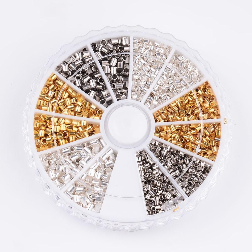 

Multi-Color Electroplated Copper Beads Set for DIY Jewelry