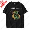 Vtipná anime kreslená trička Lego-las s potiskem Humorný styl Letní móda Tričko s krátkým rukávem Y2k Streetwear Bavlněné tričko Camisetas