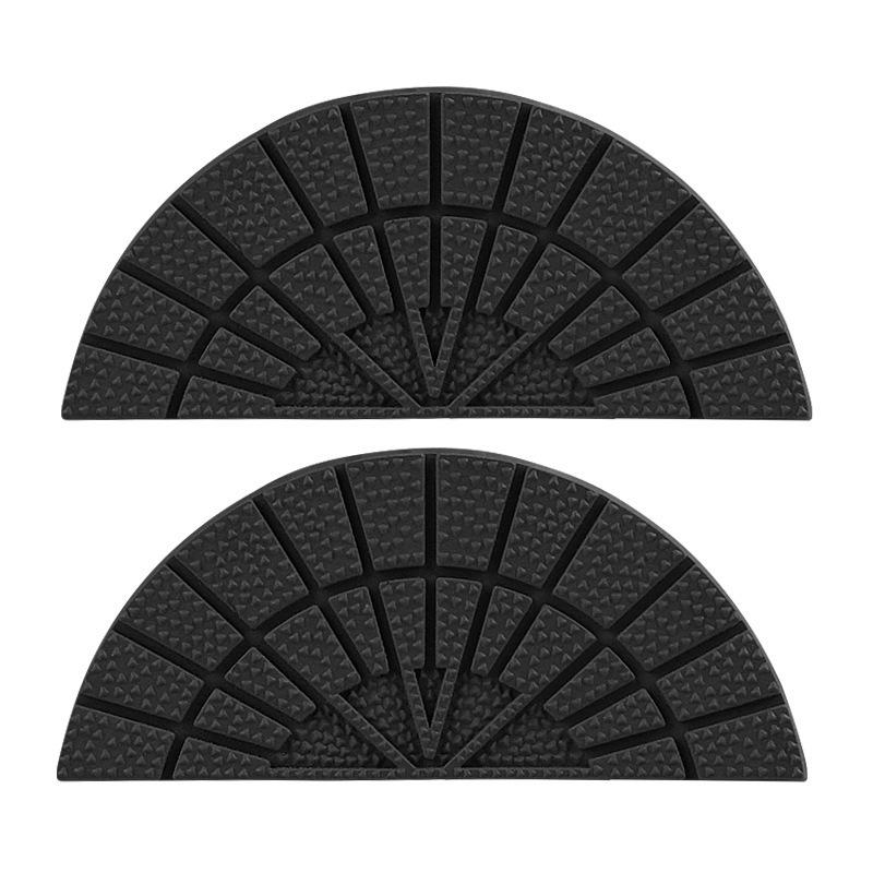 Unisex Anti-Slip Wear-Resistant Basketball Shoe Stickers: Self-Adhesive Rubber Protection Patches for Sports Shoes