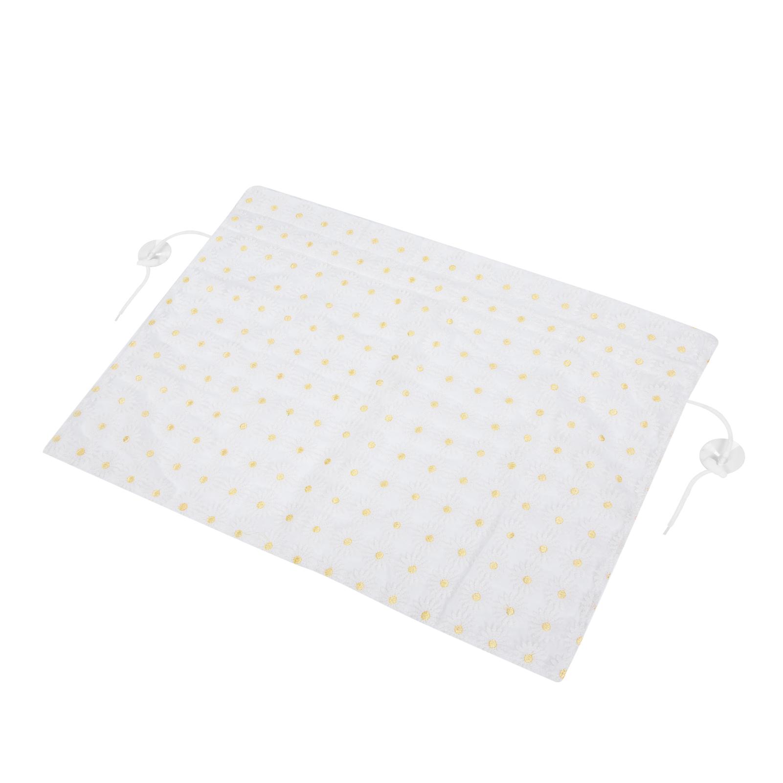 

Kids Sun Shade Cover Curtain Pure Cotton Lovely Daisy Pattern Window Sunshade Cover(YellowWhite )