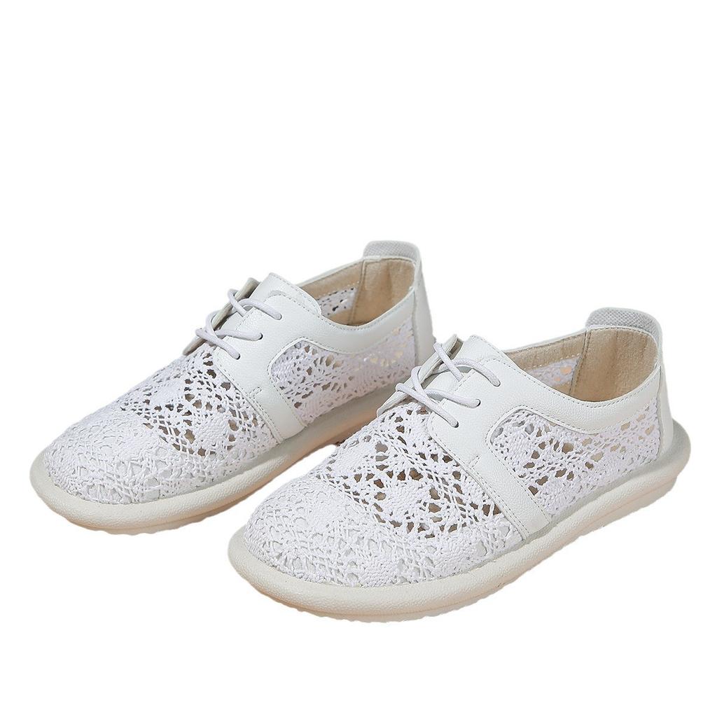 Fashion Women Sandals Shoes 2024 New Summer Women Luxury Sandals Designers Shoes Leather Breathable Platform Shoes Casual Ladies Sandals