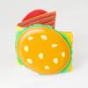High-Quality 3D Burger Foldable Wallet Fashion Individual Card Holder ID Seat Stylish Compact Money Clip